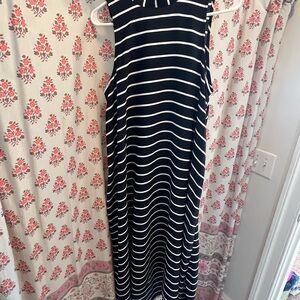 High/low Banana Republic high neck dress